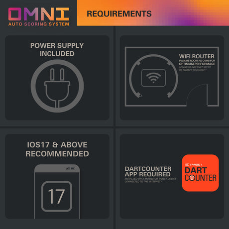 Omni Auto Scoring System by Target - The Darts Shop