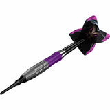 Mission Phantom Darts - Soft Tip - Brass - Silver & Purple Coated - view 5