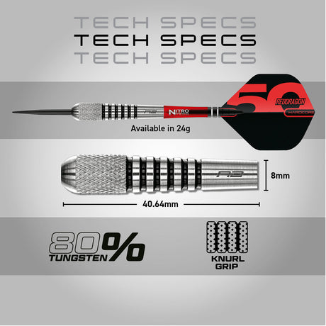 Red Dragon Torpedo 2 80% Tungsten Steel Tip Darts - view 5