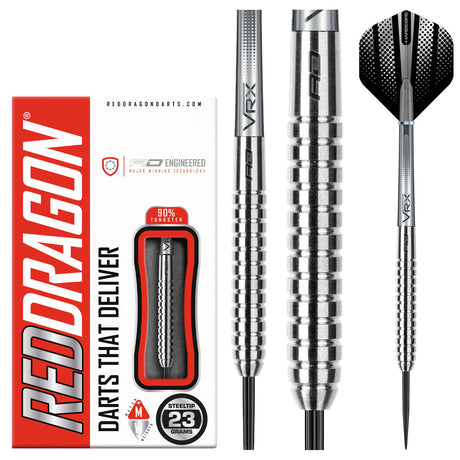 Rebel 90% Tungsten Steel Tip Darts by Red Dragon - view 4