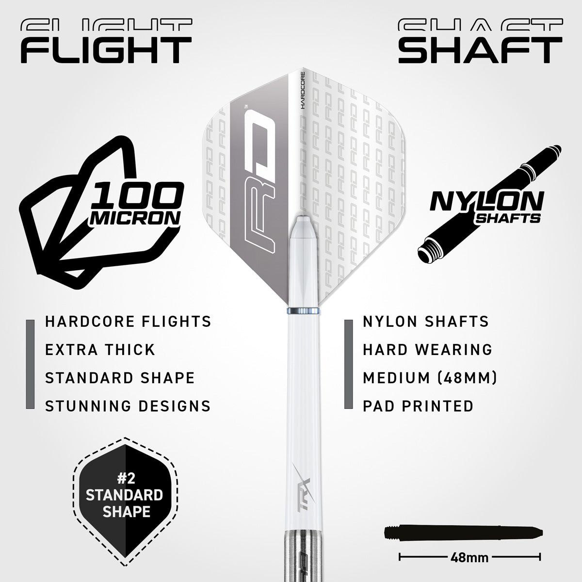 Javelin 85% Tungsten Steel Tip Darts by Red Dragon - view 3