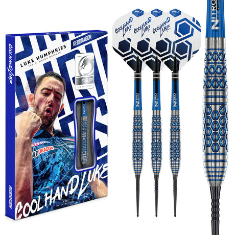 Red Dragon Luke Humphries TX5 90% Tungsten Steel Tip Darts