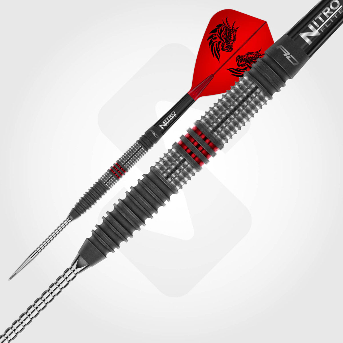Red Dragon Jonny Clayton Hiraeth Switch Point 90% Tungsten Steel Tip Darts - view 4
