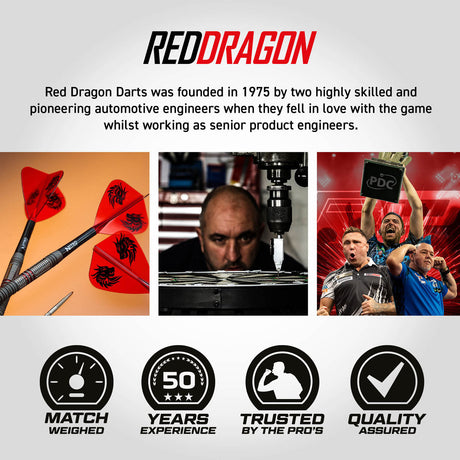 Red Dragon Jonny Clayton Hiraeth Switch Point 90% Tungsten Steel Tip Darts - view 8