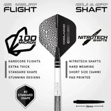 Red Dragon Luke Humphries TX1 Pioneer 90% Tungsten Steel Tip Darts