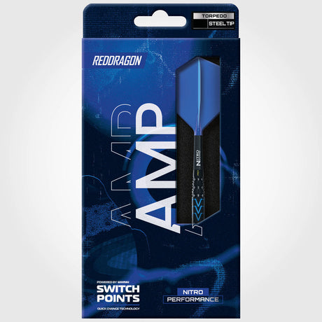 Red Dragon Amp Torpedo Switch Point 90% Tungsten Steel Tip Darts - view 6