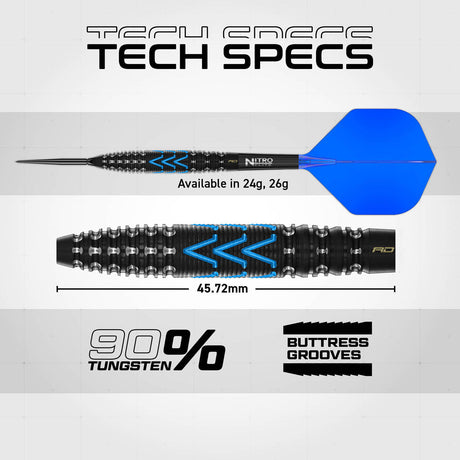 Red Dragon Amp Torpedo Switch Point 90% Tungsten Steel Tip Darts - view 7