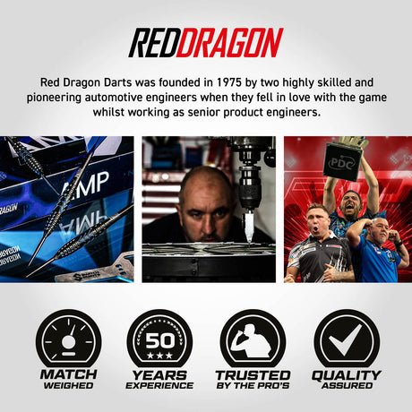 Red Dragon Amp Torpedo Switch Point 90% Tungsten Steel Tip Darts - view 8