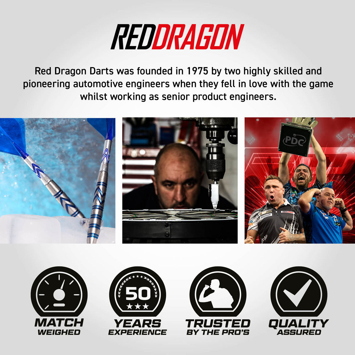 Red Dragon Gerwyn Price Blue Original Switch Point 90% Tungsten Steel Tip Darts - view 8