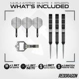 Red Dragon Recon Parallel Switch Point 90% Tungsten Steel Tip Darts - view 2