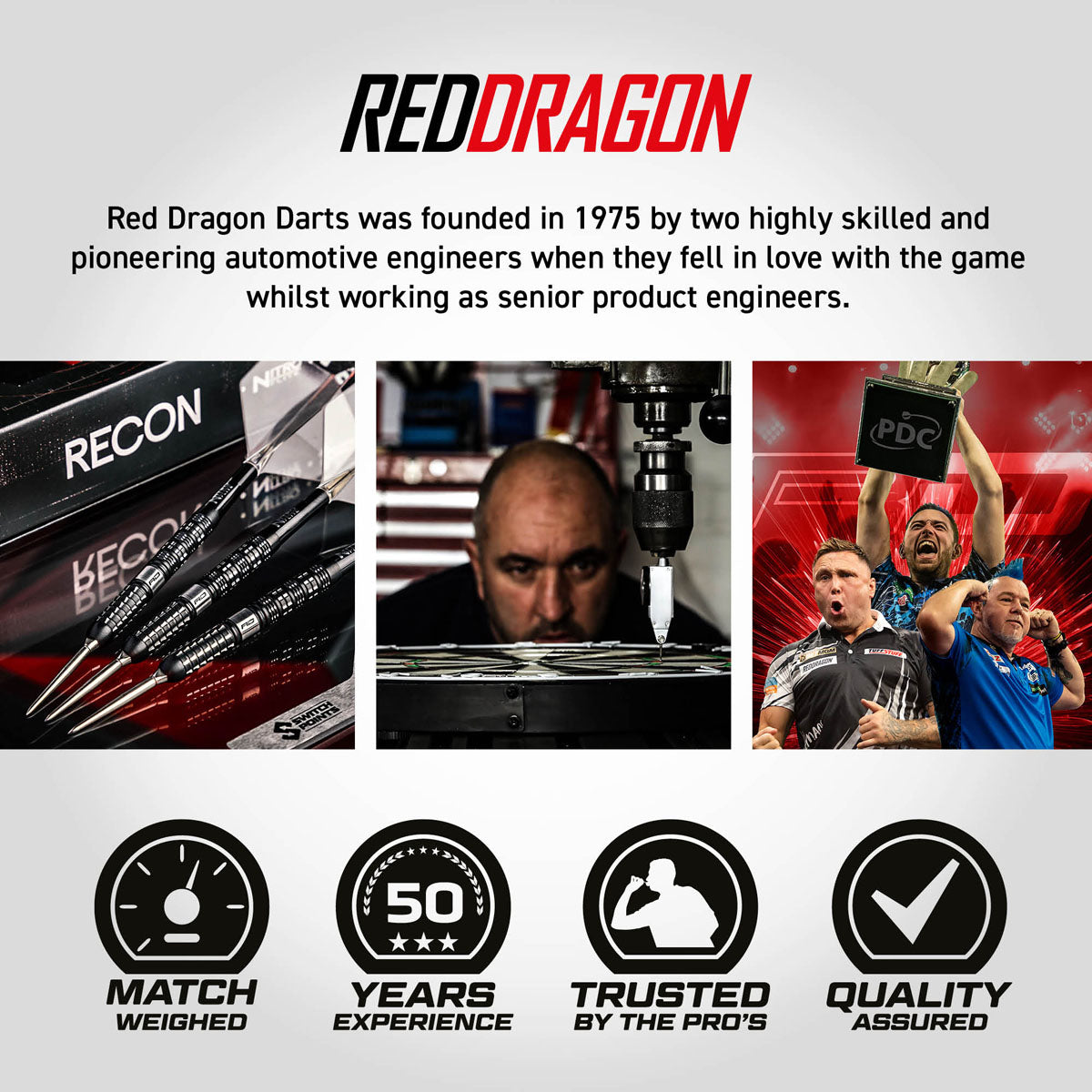 Red Dragon Recon Parallel Switch Point 90% Tungsten Steel Tip Darts - view 8