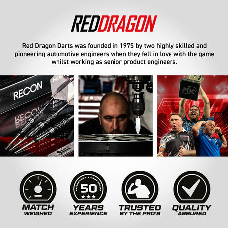 Red Dragon Recon Parallel Switch Point 90% Tungsten Steel Tip Darts - view 8