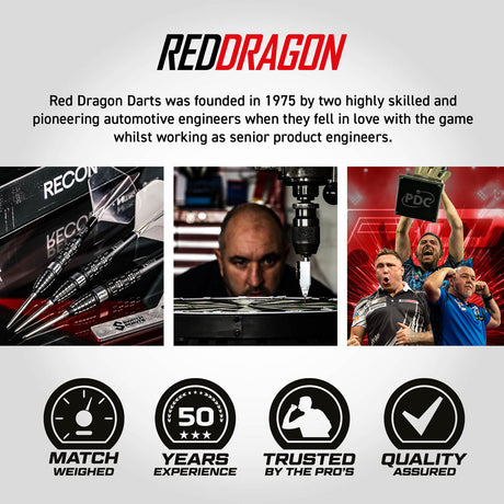 Red Dragon Recon Torpedo Switch Point 90% Tungsten Steel Tip Darts - view 8