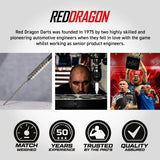 Red Dragon Gian van Veen Tour Edition Switch Point 90% Tungsten Steel Tip Darts - view 8