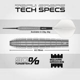 Red Dragon Luke Humphries TX1 Pioneer Switch Point 90% Tungsten Steel Tip Darts - view 7