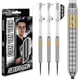 Red Dragon Gian van Veen SE Brass Steel Tip Darts