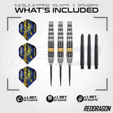 Red Dragon Luke Humphries SE Brass Steel Tip Darts