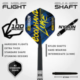 Red Dragon Luke Humphries SE Brass Steel Tip Darts