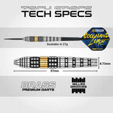 Red Dragon Luke Humphries SE Brass Steel Tip Darts