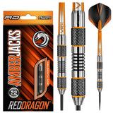 Red Dragon Amberjack 5 90% Tungsten Steel Tip Darts