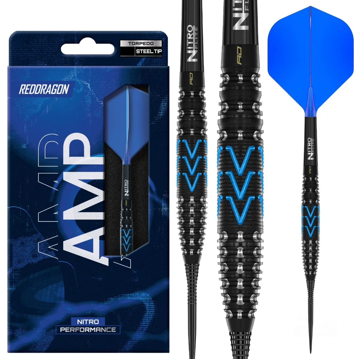 Red Dragon Amp Torpedo 90% Tungsten Steel Tip Darts
