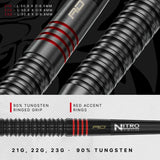 Red Dragon Jonny Clayton RD-ADV SP 90% Tungsten Steel Tip Darts
