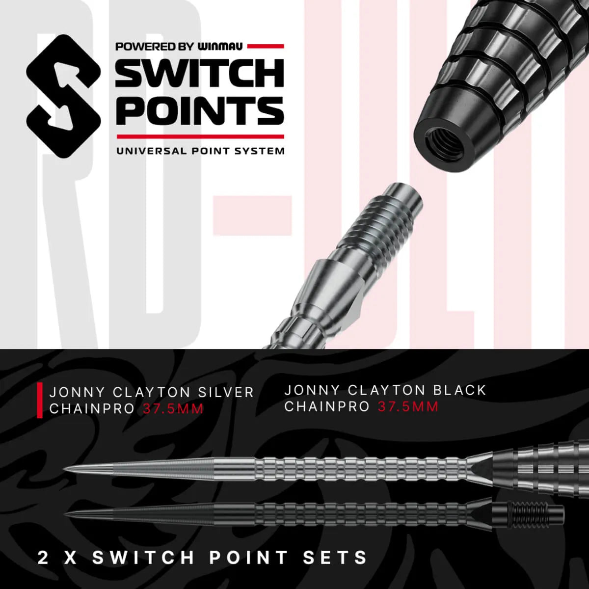 Red Dragon Jonny Clayton RD-ULTRA SP 90% Tungsten Steel Tip Darts PRE-ORDER
