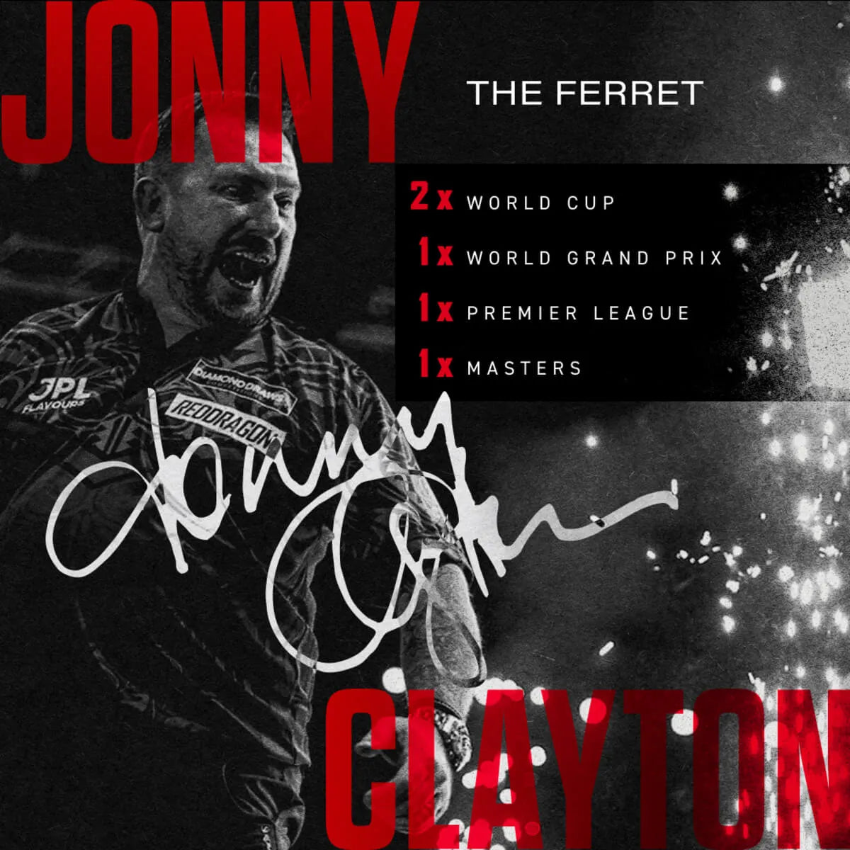 Red Dragon Jonny Clayton RD-ULTRA SP 90% Tungsten Steel Tip Darts PRE-ORDER