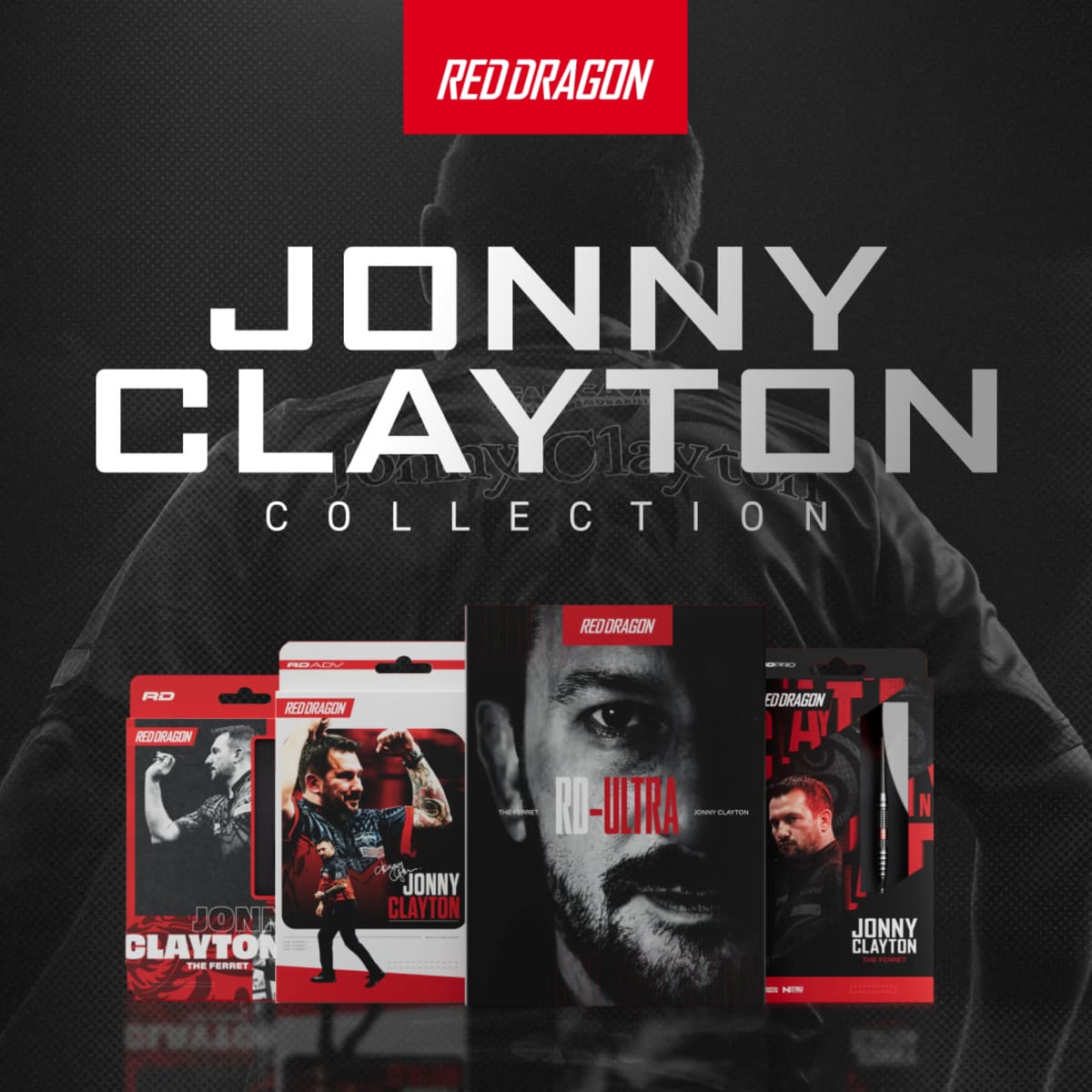Red Dragon Jonny Clayton RD-ULTRA 90% Tungsten Soft Tip Darts