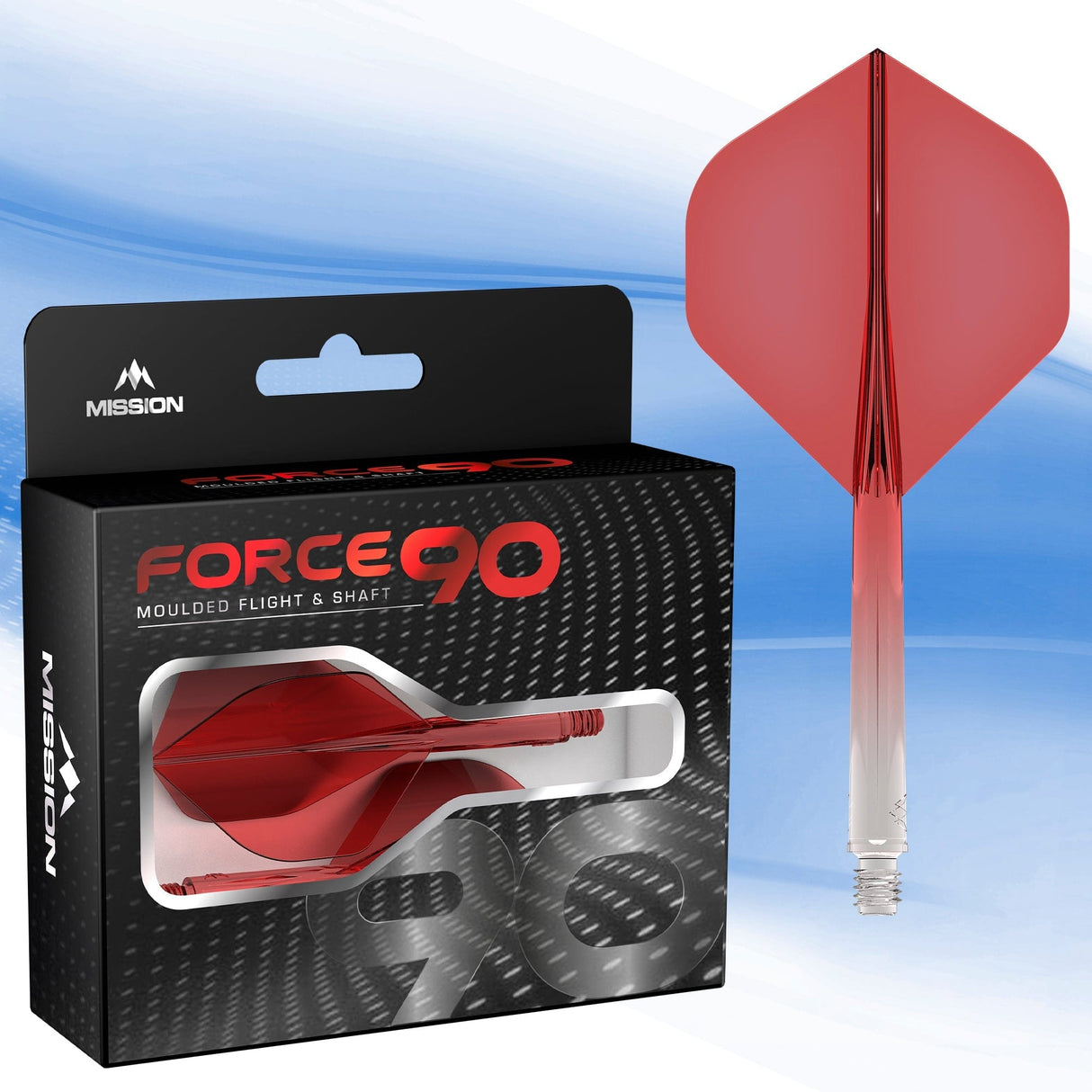 Mission Force 90 - New Moulded Flight & Shaft System - Standard No2 - Gradient - view 13