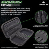 Mission Darts Players- EVA Dart Case - Rhys Griffin - view 3