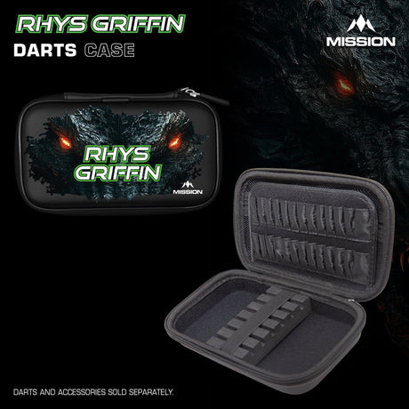 Mission Darts Players- EVA Dart Case - Rhys Griffin - view 6
