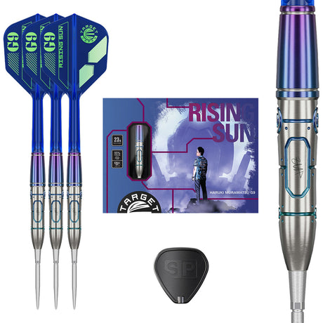 Target Japan Rising Sun G9 Smooth 95% Tungsten SP Steel Tip Darts - The Darts Shop