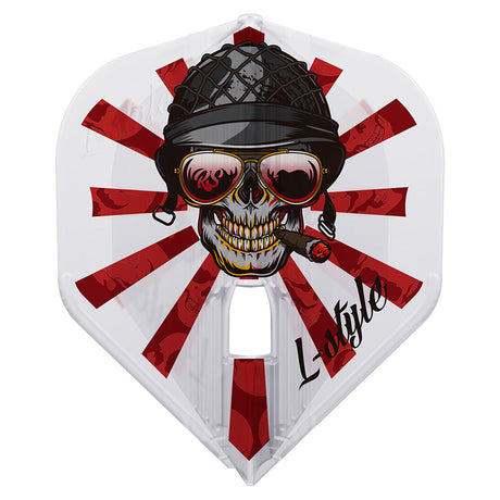 L-Style Robert Marijanovic V2 GI Soldier Type B Kami PRO Dart Flights Clear White L1 Standard - view 2