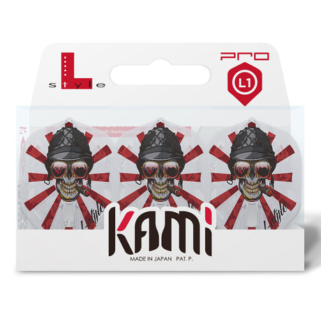 L-Style Robert Marijanovic V2 GI Soldier Type B Kami PRO Dart Flights Clear White L1 Standard - view 3
