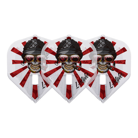L-Style Robert Marijanovic V2 GI Soldier Type B Kami PRO Dart Flights Clear White L1 Standard