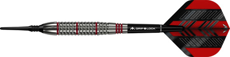 Mission Rogue Darts - Soft Tip - Brass - Silver & Red Coated - view 4