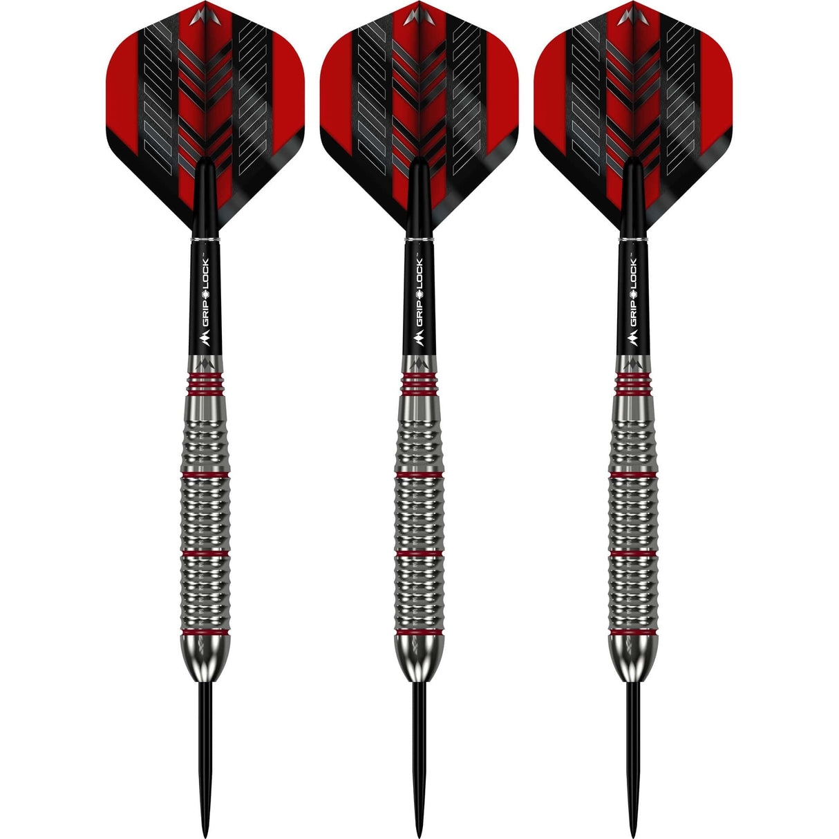 Mission Rogue Darts - Steel Tip - Brass - Silver & Red Coated - view 2
