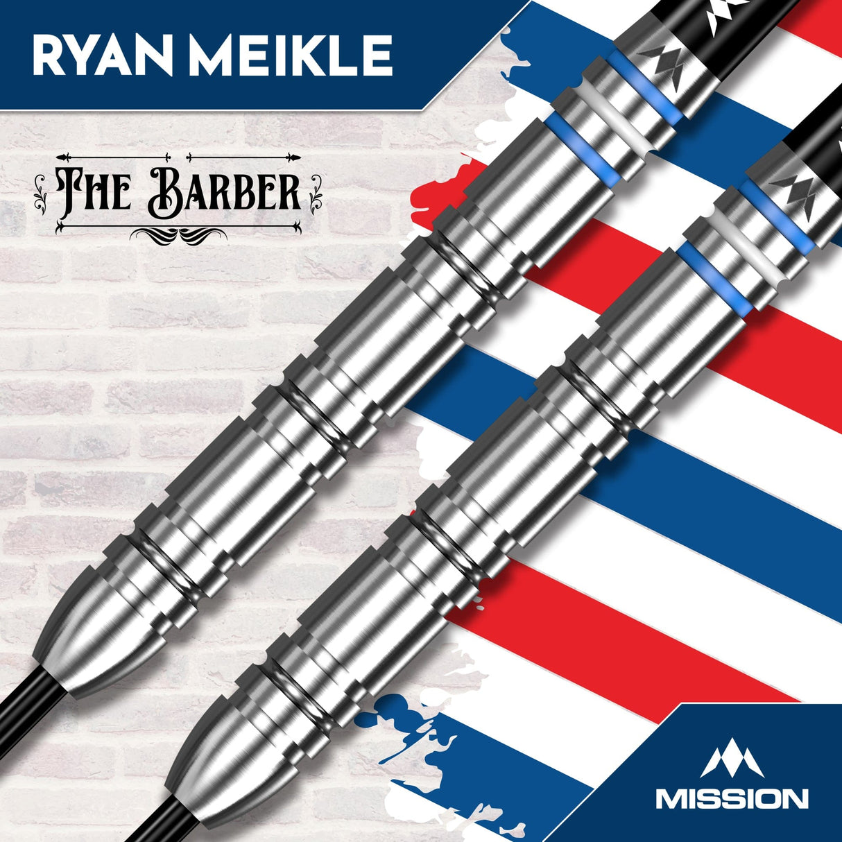 Mission Ryan Meikle Darts - Steel Tip - 90% Tungsten - view 3