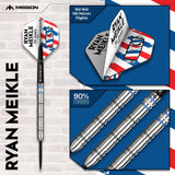 Mission Ryan Meikle Darts - Steel Tip - 90% Tungsten - view 5