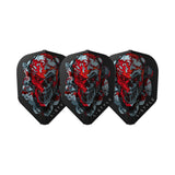 L-Style Ryan Searle V4 EZ Dart Flights Black L3 Shape