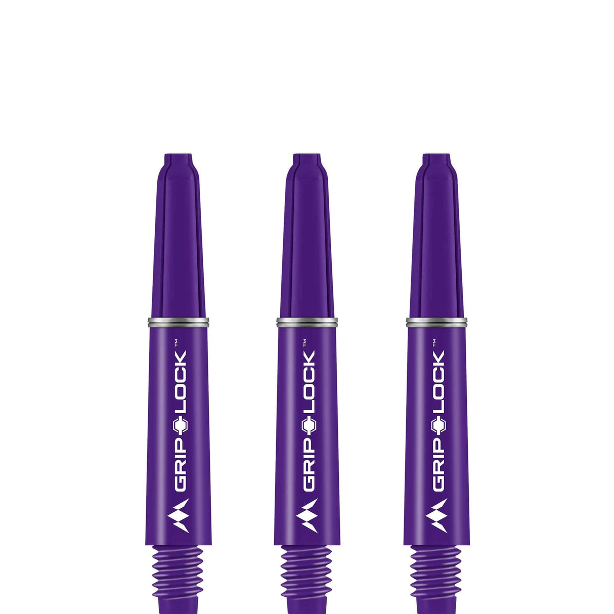 Mission GripLock Shafts - Dart Stems - Purple - view 6