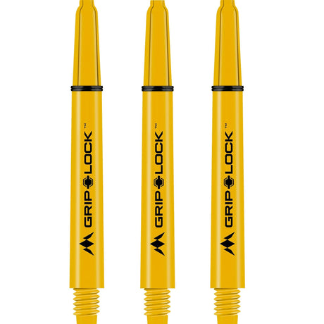 Mission GripLock Shafts - Dart Stems - Yellow - view 5