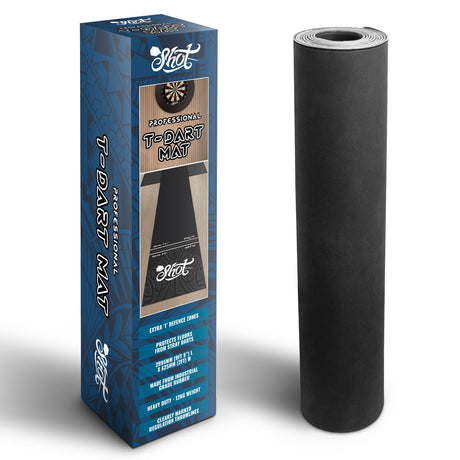T-Shape Rubber Dart Mat by Shot - view 3