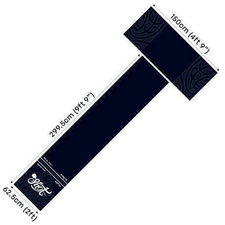 T-Shape Rubber Dart Mat by Shot - view 2