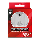 Flight Deck Clear One Piece Dart Flight and Shaft System by Shot - view 4
