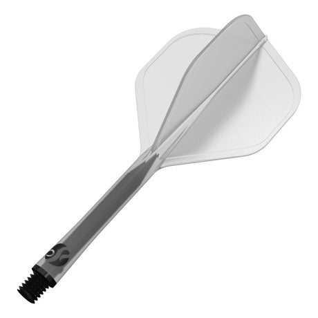 Flight Deck Clear One Piece Dart Flight and Shaft System by Shot - view 2