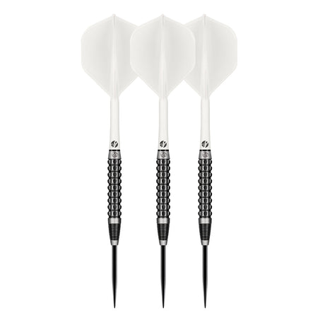 Flight Deck White One Piece Dart Flight and Shaft System by Shot - view 2