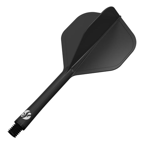 Flight Deck Black One Piece Dart Flight and Shaft System by Shot - view 2