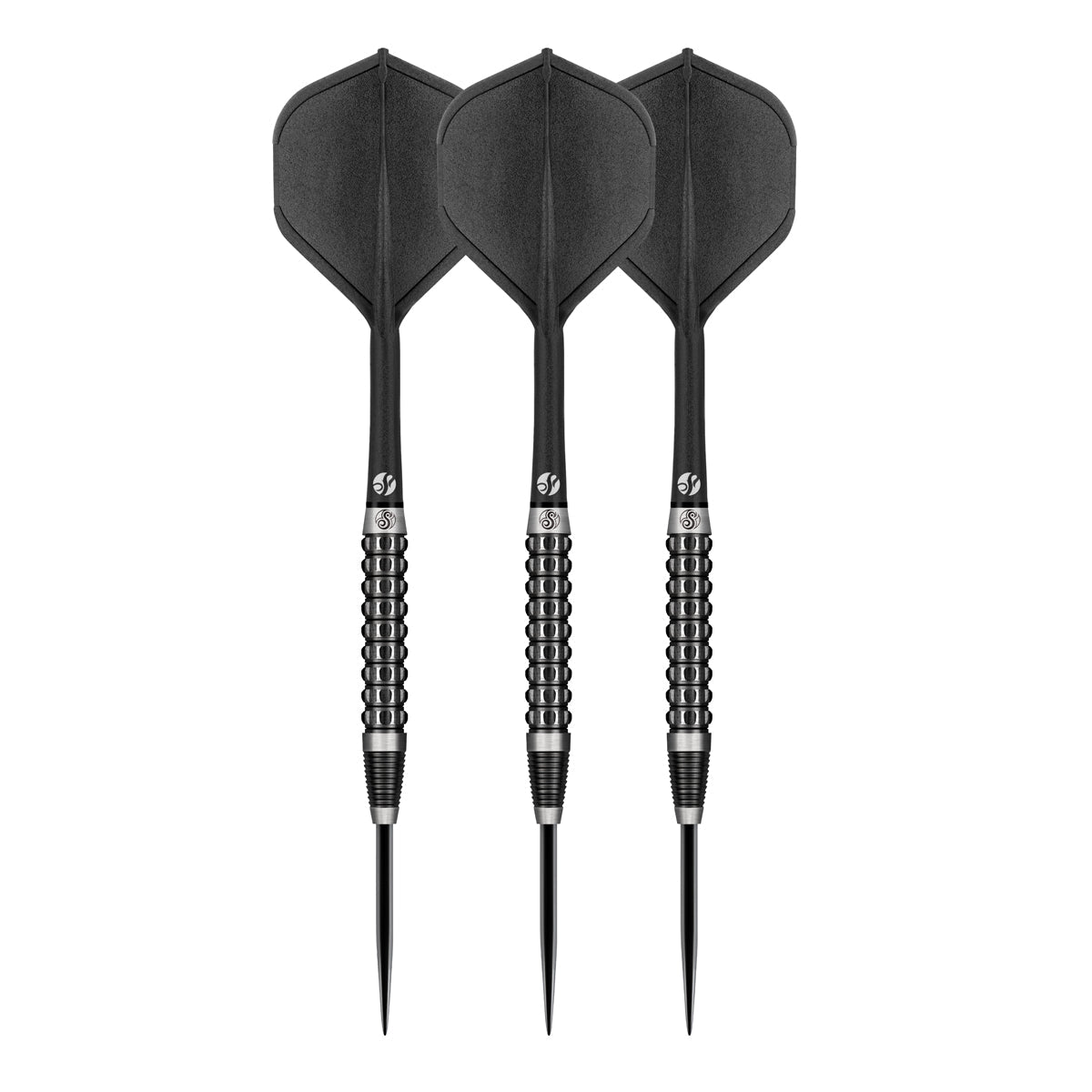 Flight Deck Black One Piece Dart Flight and Shaft System by Shot - view 3